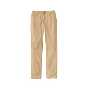 LL Bean Womens Size 6 Tall Comfort Stretch Mid Rise Straight Leg Chino Pants Tan